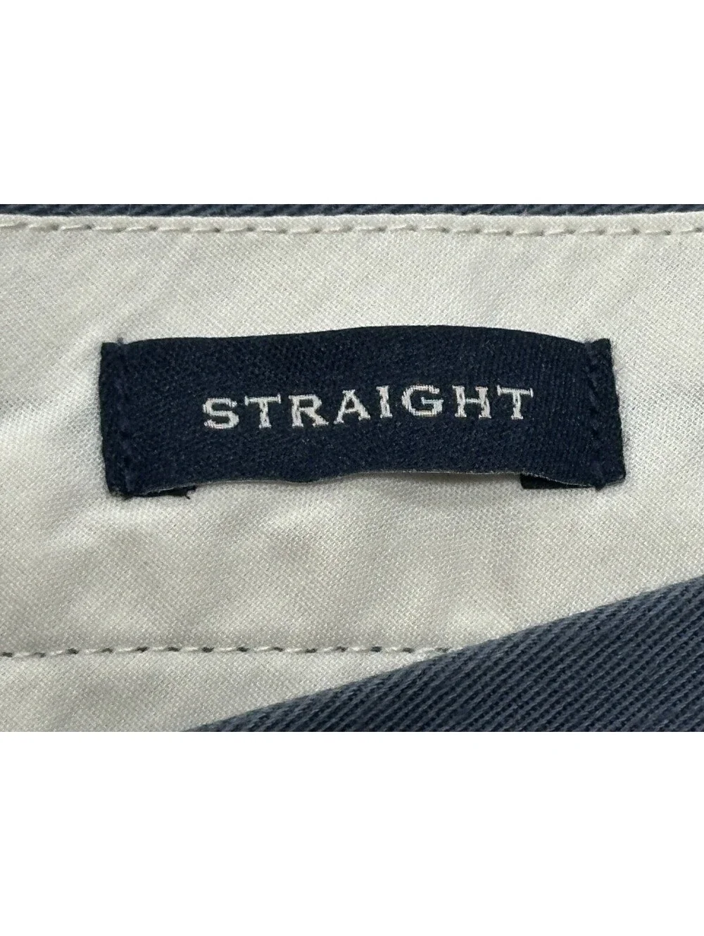 J Crew Flex Straight Fit Flat Front Chinos Blue Mens 35/32